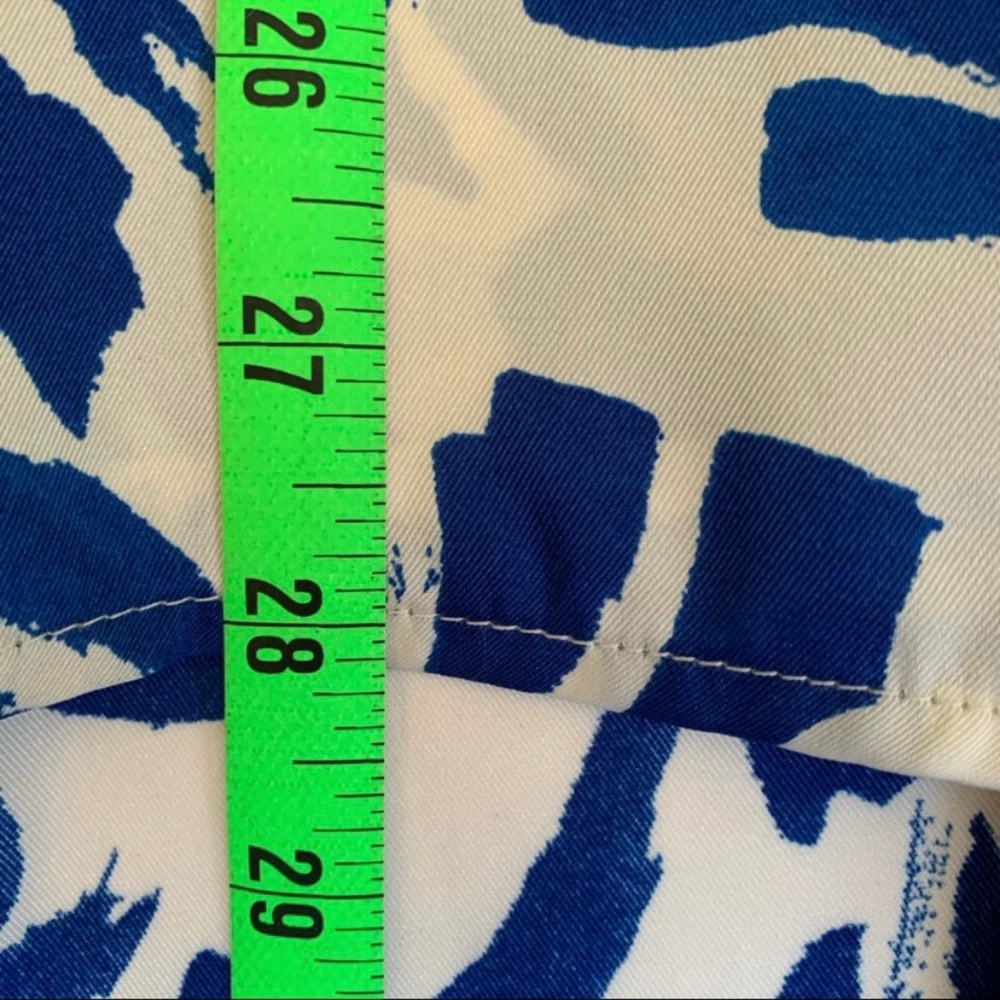 Alexis Size XXS Blue Botanical Asymmetrical Hem Midi Dress NWT - Picture 14 of 14